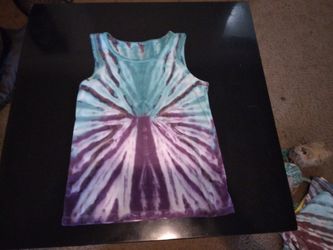 Tie Dye Tank Top "Butterfly" 