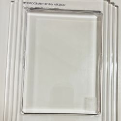 Waterford Crystal 4x6 6x8 PGA Tour Golf Trophy Picture Frame Photo Glass Vtg