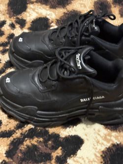 Black designer shoes