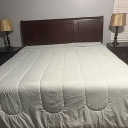 Cherry Wood King Bedroom Set