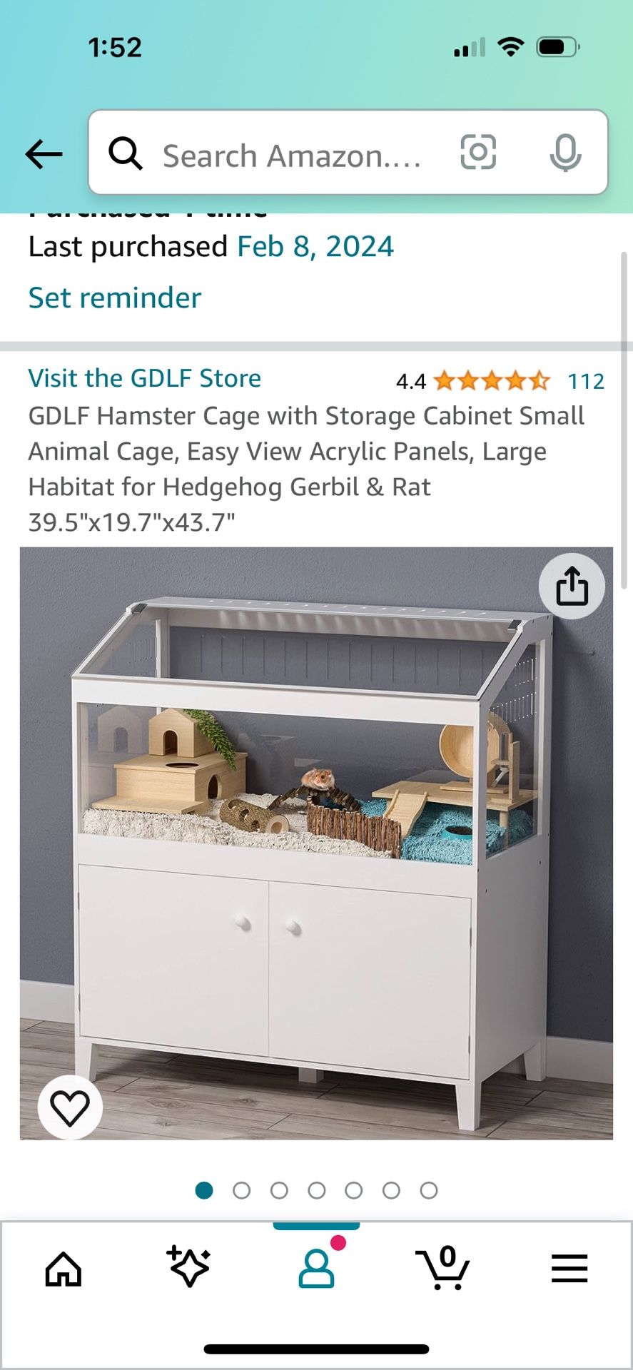 Small animal cage