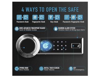 tenamic fingerprint safe box tc-60