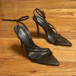Express Black High Heels