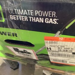 Greenworks PRO 21 in. 60V Battery Cordless Push Lawn Mower with 5.0 Ah Battery and Charger