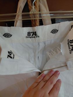 Dickies 874 white pants