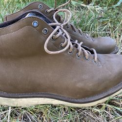 Crary Brown Suede Boots Made In Portland Men’s 10