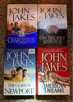 John Jakes Hardcover Books Set of 4