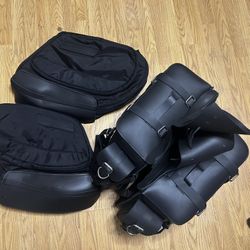 s&s slanted saddle bag large