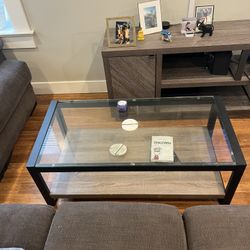 Glass Large Coffee Table