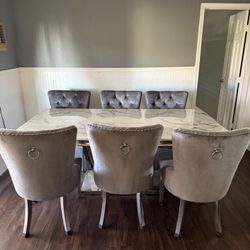 Real Marble Table 