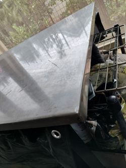 Stainless steel table top
