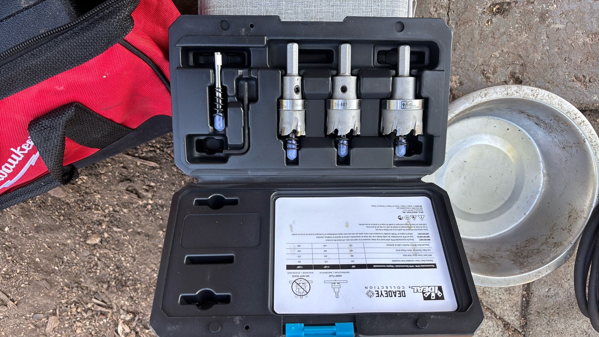 Carbide Hole Cutter Kit