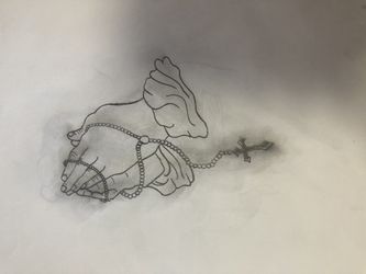 Custom Rosary Drawing