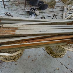 Wooden Boards 41"-42"L x(1"1/4x1"1/4)