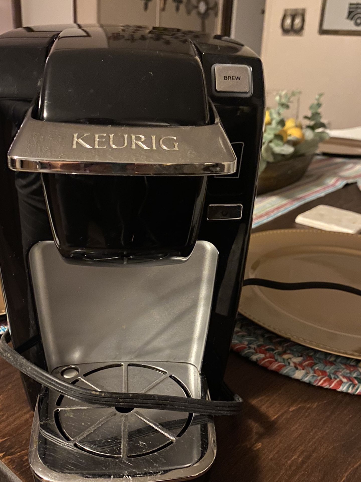 Black Single Cup Keurig Coffee Maker