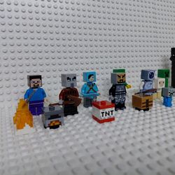 Lego Mincraft Minifigures (lot 63)
