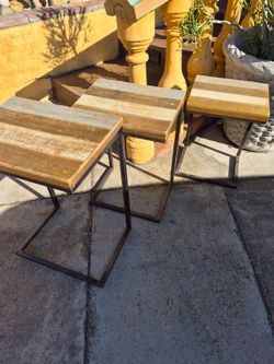 3 sticking side tables all 3 x $10
