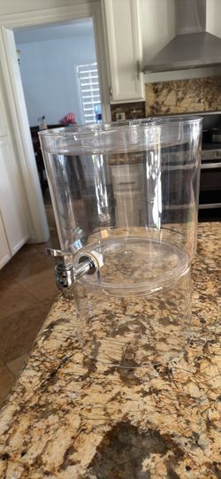 Clear Glass Beverage Base