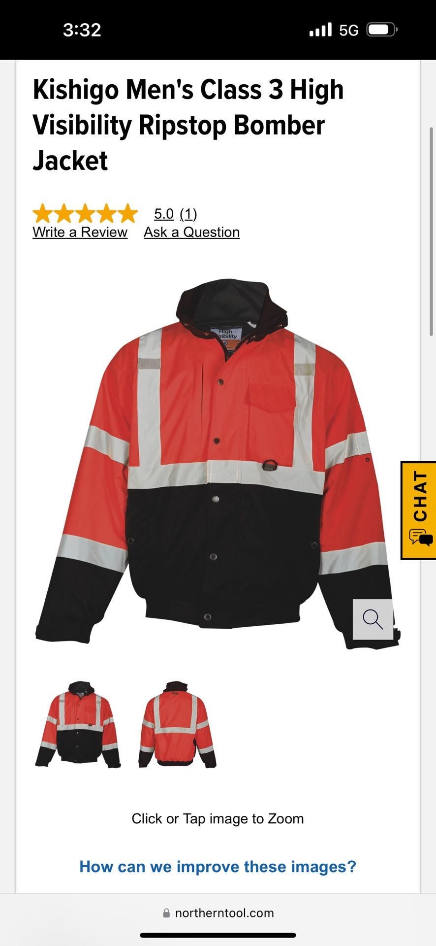 Kishigo Men´s Class 3 High Visibility Ripstop Bomber Jacket,All Products : American Fashion Style Bags On Sale