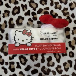 Hello Kitty Plush Headband