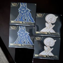 Pokemon Center Mega Evolution Gardevior/ Lucario ETB