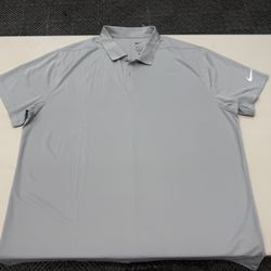 Nike Men's Victory Dri-FIT Golf Polo Gray DH0824-077 Size XXL