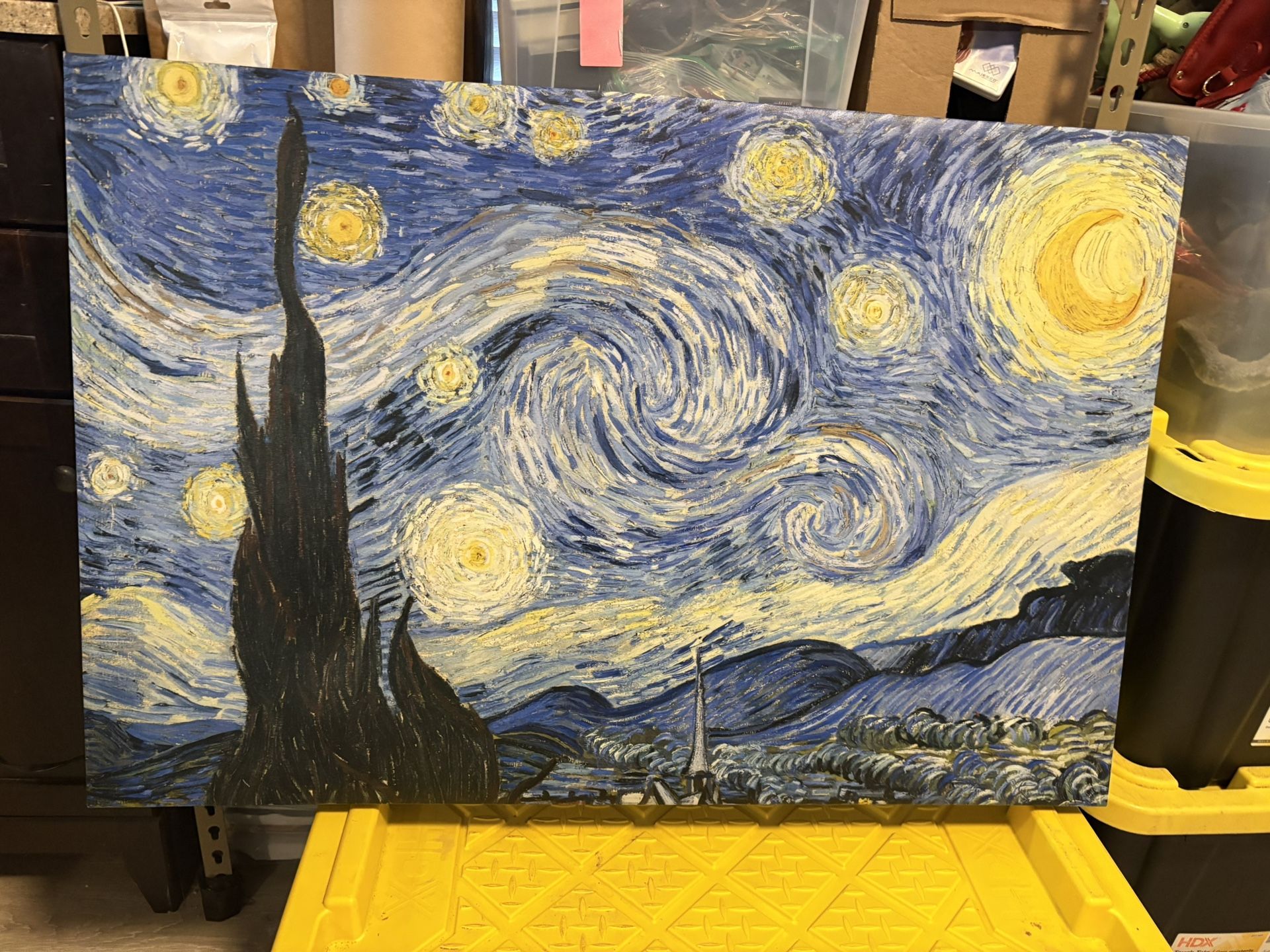 Vincent van Gogh's The Starry Night 36”x24”