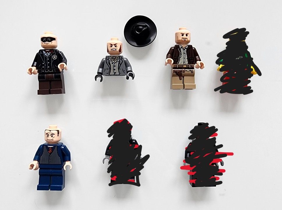 Lego Misc Figures And Parts. Indiana Jones, The Lone Ranger, And More