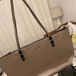 Calvin Klein Purse / Tote Bag White