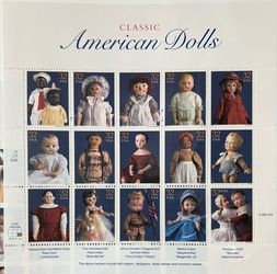 1996 USPS POSTAGE STAMPS - CLASSIC AMERICAN DOLLS - SC # 3151