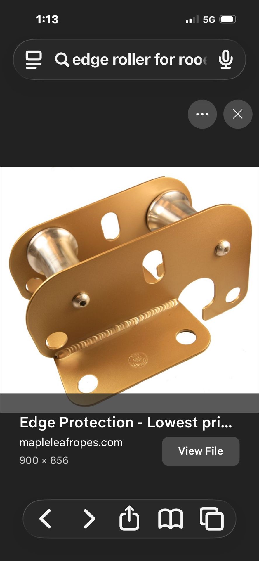 Edge Ruler For High-Rise Window Cleaning For Rope Protect Protection