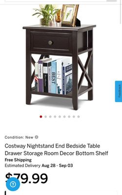 2 Nightstands Brand New