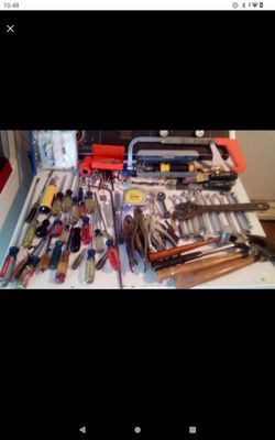 Toolbox with 102 tools (North Arlington)(READ BEFORE MESSAGE)