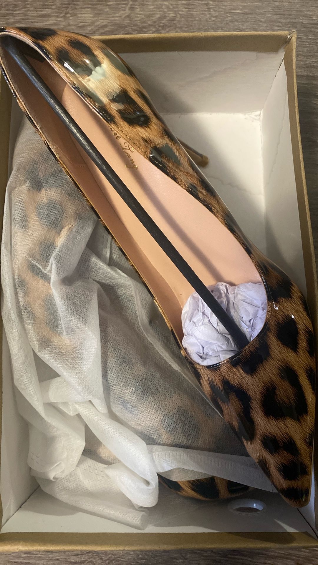 Leopard Heels