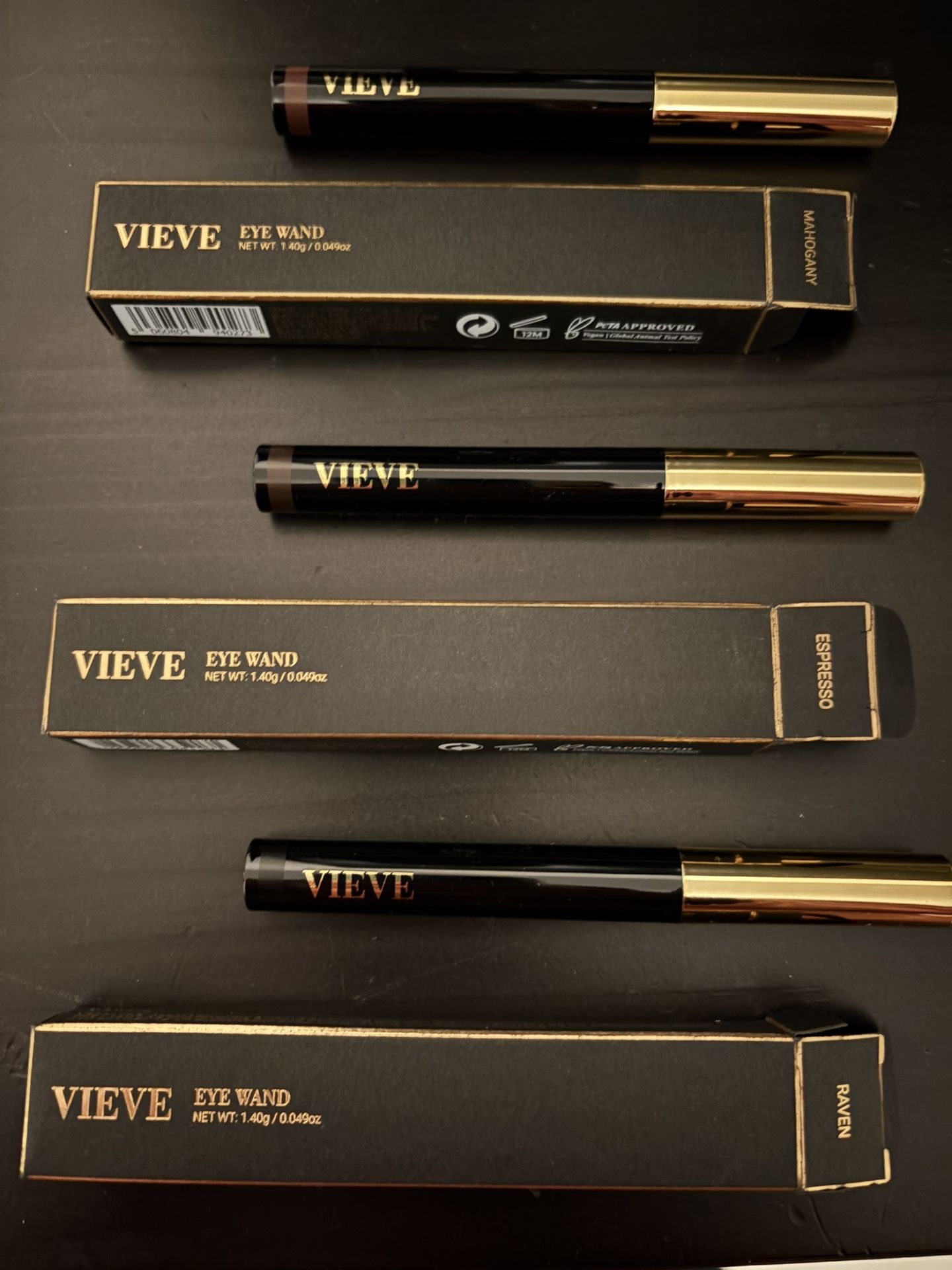 Vieve Beauty Eye Wand Mahogany Espresso Raven Jamie Genevieve
