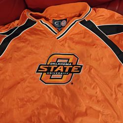 Officially licensed OSU lightweight wind-resistant jacket