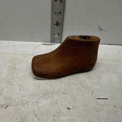 Vintage Wooden Shoe Form Children's/ Child's Size Shoe Horn Primitive Decor #U9