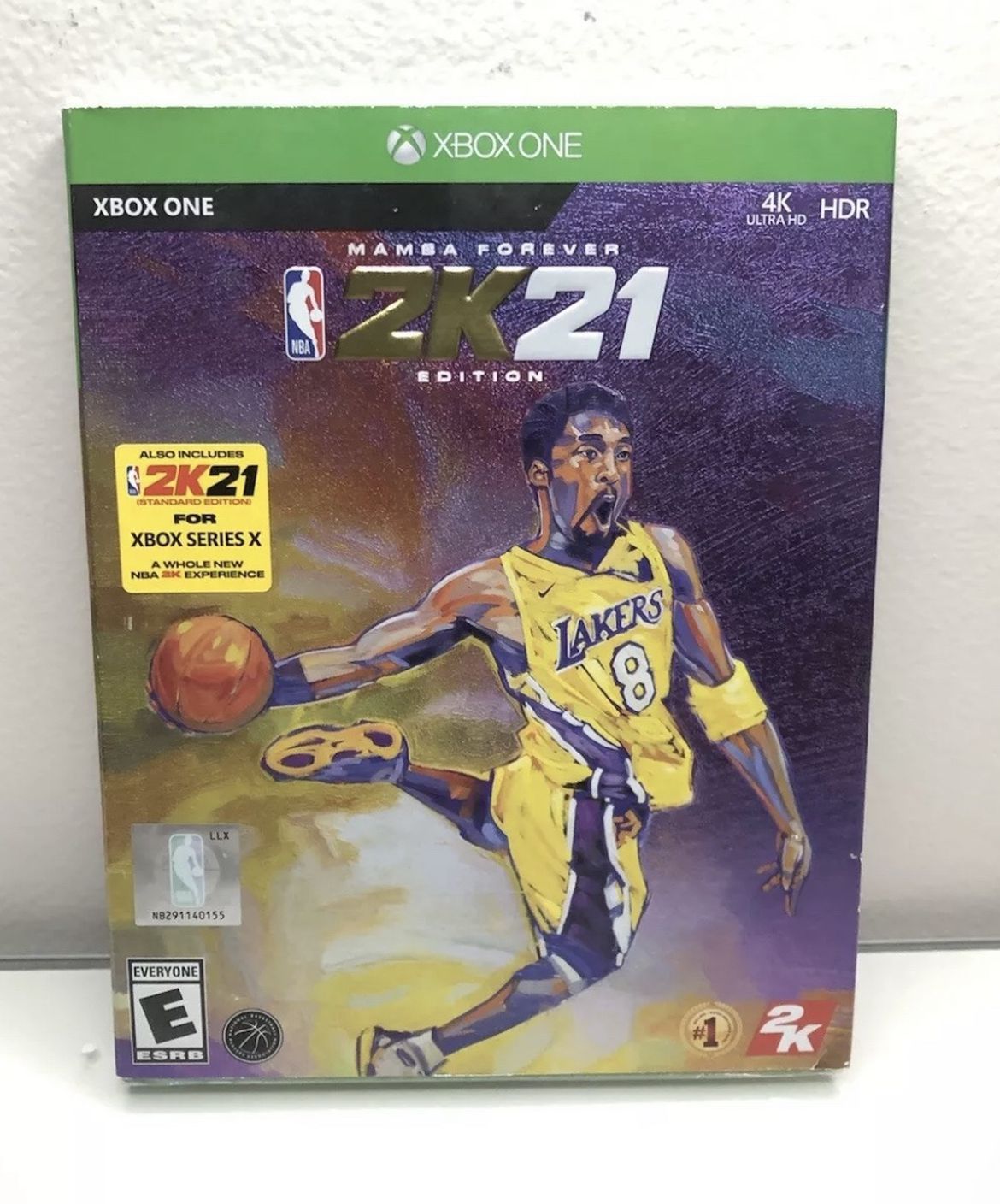 NBA 2k21 Xbox One Mamba Edition