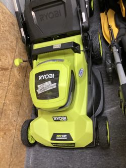 RYOBI 40V HP Brushless Self Propelled Lawnmower Set $450