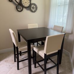 5 Piece Dining Table Set 