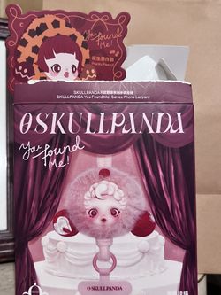 POPMART SKULLPANDA You Found Me! Series Phone Lanyard