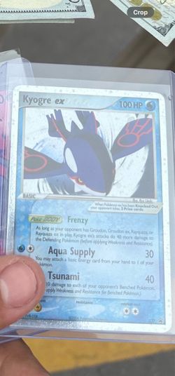 Kyogre EX Pokémon Nintendo Promo NEAR MINT