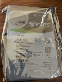 20TB Seagate Exos x24 Sata hard drive