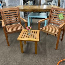 Patio Chairs With Small Table 