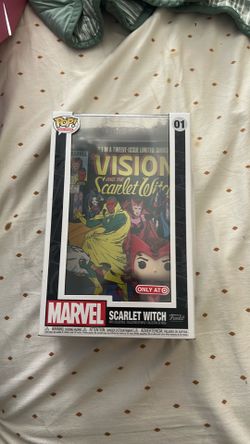 MARVEL SCARLET WITCH POP COMIC COVERS