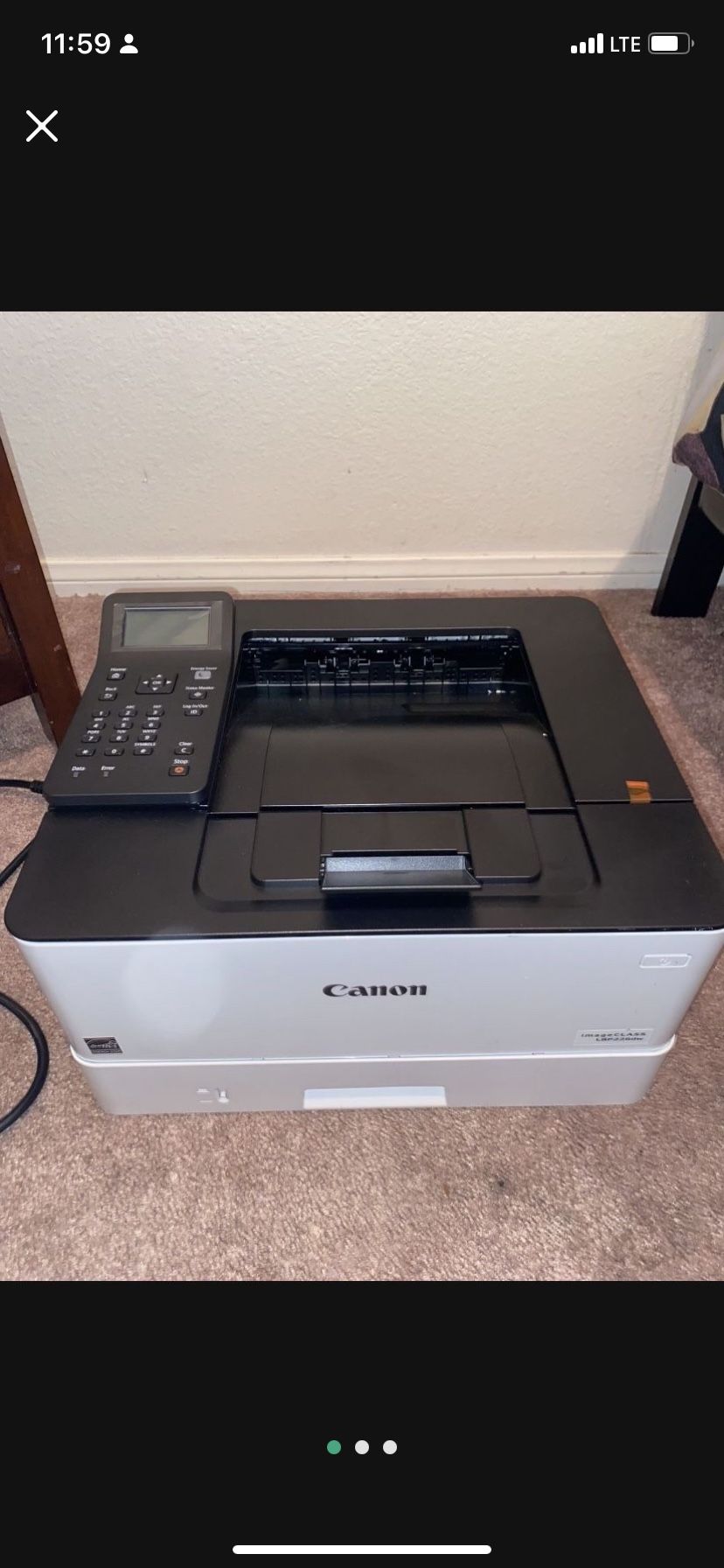 Canon Wireless Laser Black/White Printer