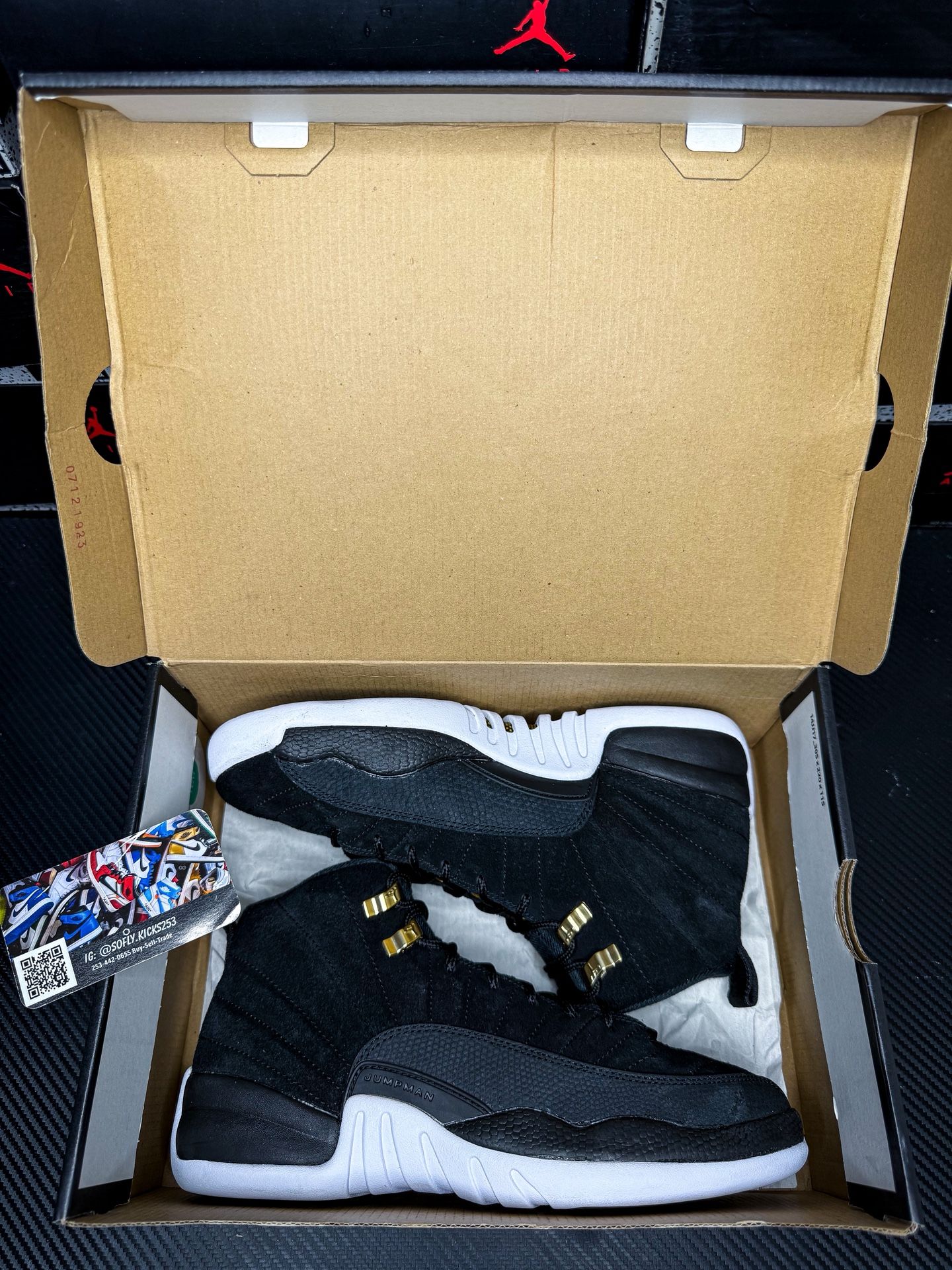 Jordan 12 Reverse Taxi Size 7