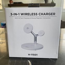 3-in-1 Wireless Qi Charger