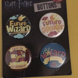 Harry Potter Buttons 