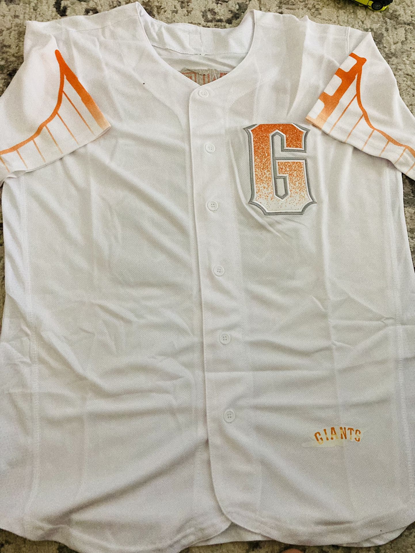 SF GIANTS CRAWFORD JERSEY 2XL